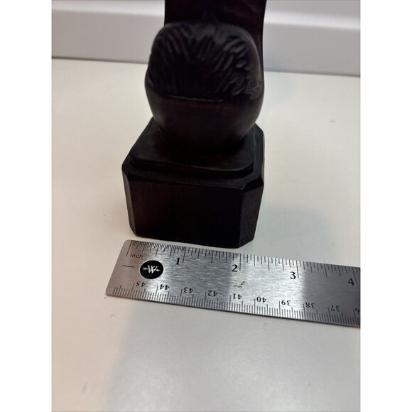 Mother and Child sculpture wooden hand carved Decour items - Picture 9 of 9